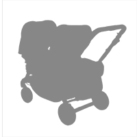 Twin strollers chassis style from the original fitting guide